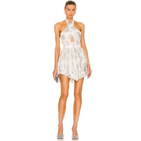 Rococo Sand - Elia Short Dress - Off White - Picture 2 of 3